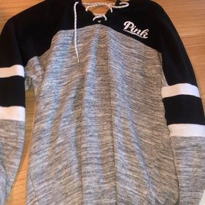 PINK grey sweatshirt